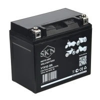 Аккумулятор стартерный для мототехники SKN YTX12-BS (12V/12Ah/180A) [CT 1212, YB14L-A2, YB10L-B]	